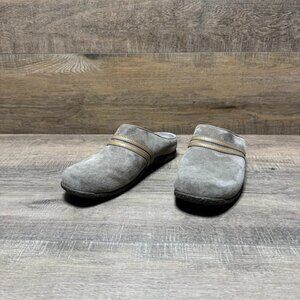 Merrell Duet Sport Taupe Suede Slide Women's Size 7.5